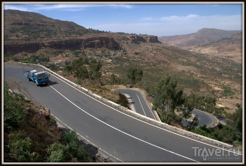 Mekele - Axum. Монастырь Дыбре Дамо / Фото из Эфиопии
