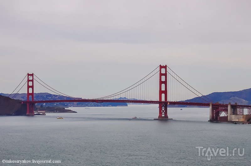 Мост Золотые ворота в Сан-Франциско, США / Фото из США