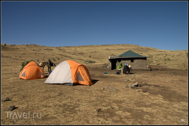 Simien Mountains Nationaal Park.  /   