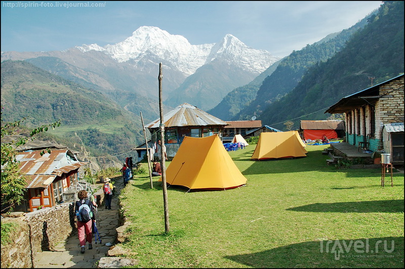 Горы Южная Аннапурна и Хинчули, Непал / Фото из Непала