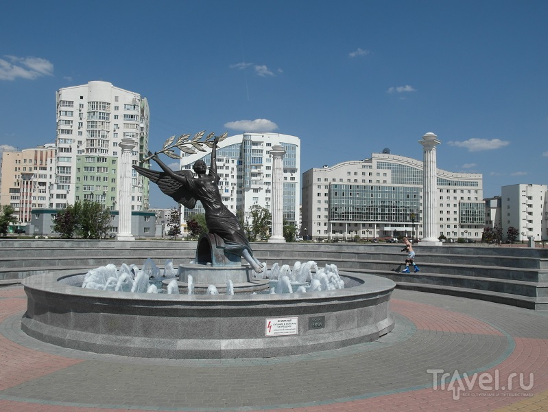 В городе есть красивый памятник. Белгород достромечательности. Белгород фонтан БЕЛГУ.