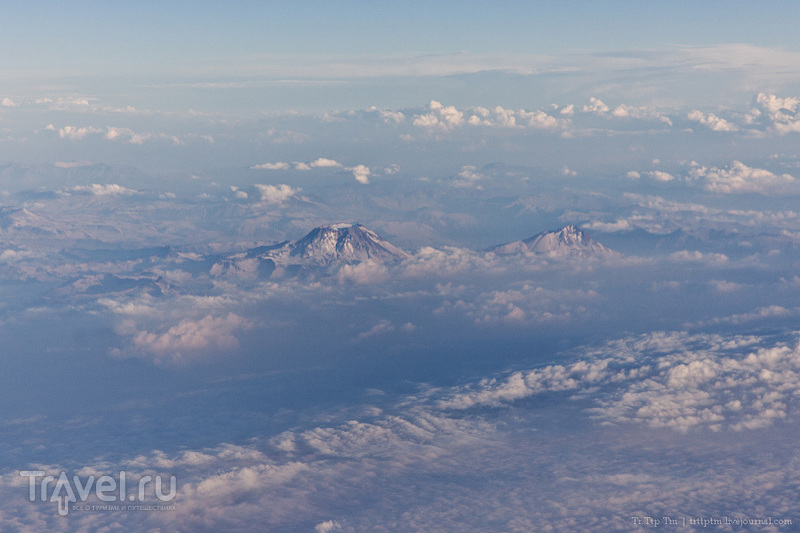 Горы Дескабезадо-Гранде и Серро-Азул, Чили / Фото из Чили