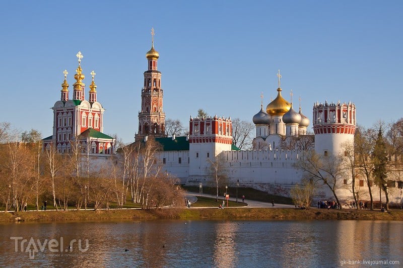 Новодевичий монастырь в Москве, Россия / Фото из России