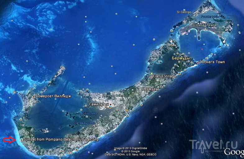 "Какие Бермуды! Какие треугольники!..." / Фото с Бермудских островов