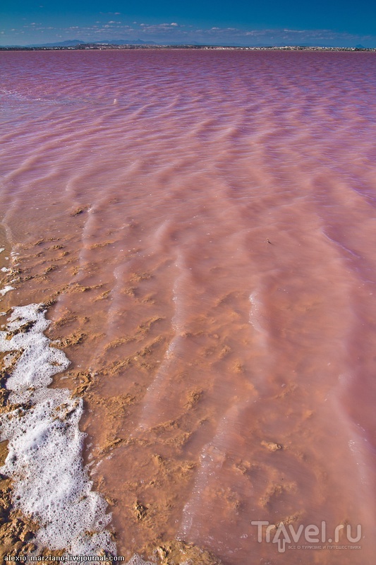 Розовое озеро Торревьехи / Испания