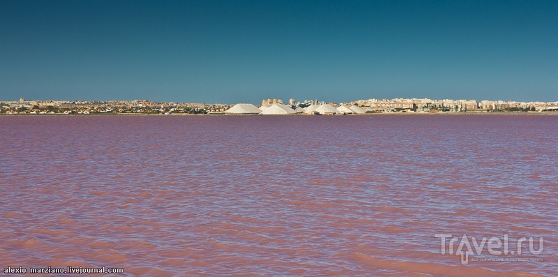 Розовое озеро Торревьехи / Испания