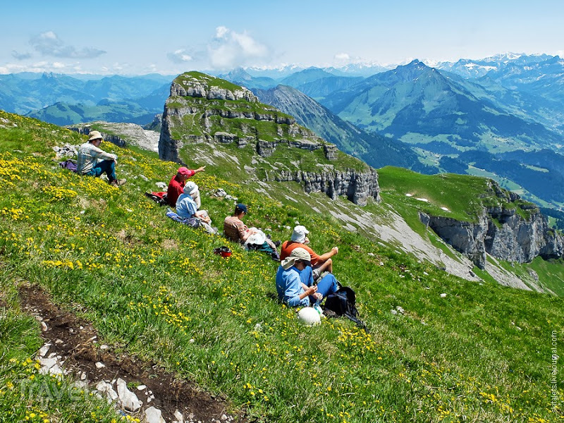 Скалолазание для чайников в швейцарских Альпах / Швейцария