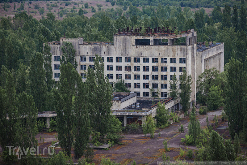Отель "Полесье" в Припяти, Украина / Фото с Украины