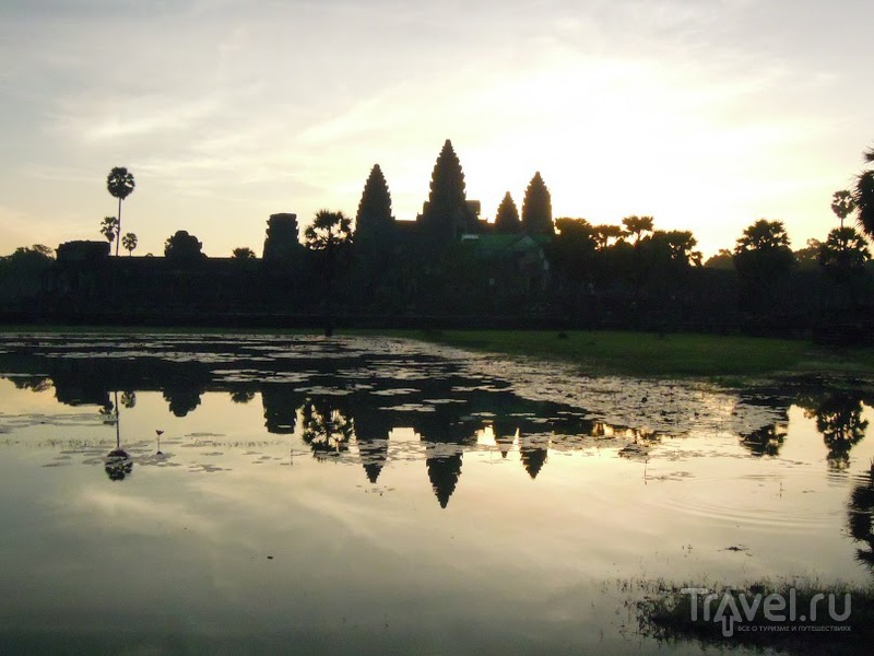 В Ангкор Вате, Камбоджа / Фото из Камбоджи