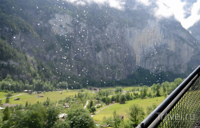 Швейцария: водопад Штауббах (Staubbach) / Фото из Швейцарии
