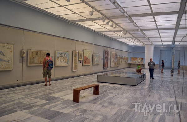Археологический музей Ираклиона. История минойских фресок / Греция