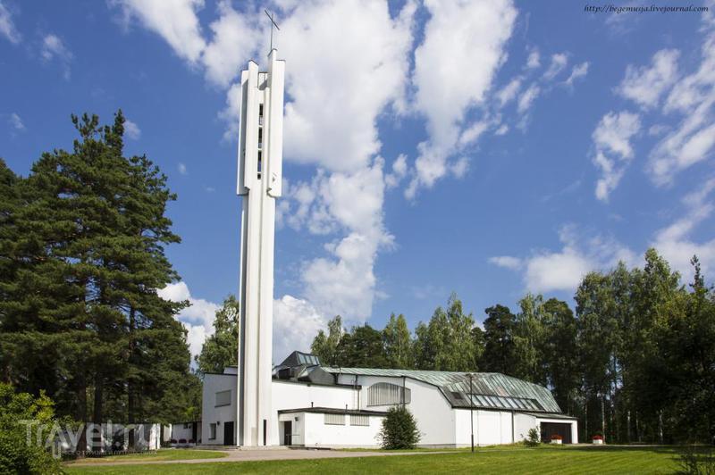 Лютеранская церковь Трёх Крестов в Иматре, Финляндия / Фото из Финляндии