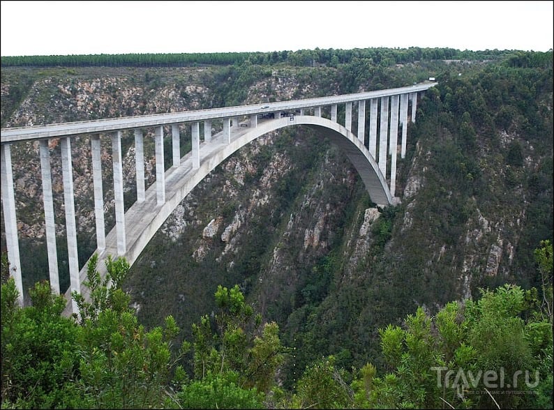 Мост через реку Блоукранс, ЮАР / Фото из ЮАР