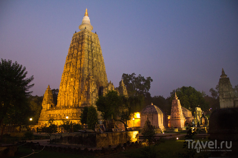 Храм Махабодхи в Бодх-Гаи, Индия / Фото из Индии