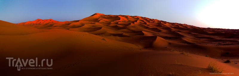 Марокко. Сахара. Млечный путь / Фото из Марокко