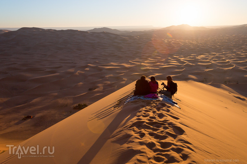 Марокко. Сахара. Млечный путь / Фото из Марокко