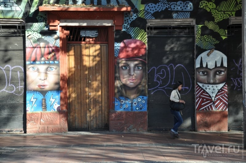 Сантьяго. Серро-Сан-Кристобаль / Фото из Чили