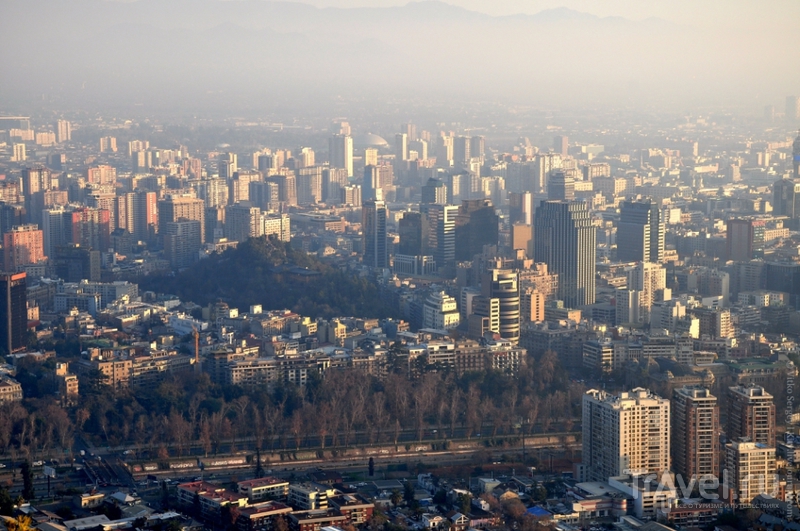 Сантьяго. Серро-Сан-Кристобаль / Фото из Чили