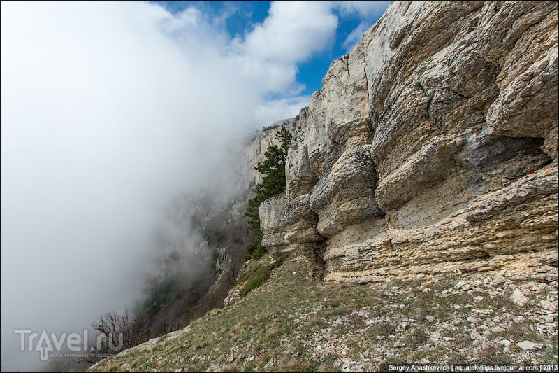 Прогулка под облаками. Плато Ай-Петри в Крыму / Фото с Украины