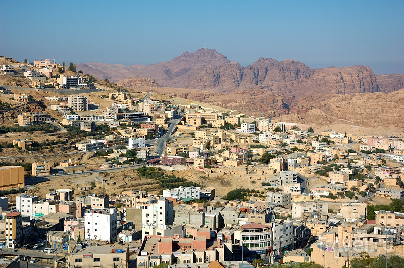 Город Вади-Муса, Иордания / Фото из Иордании