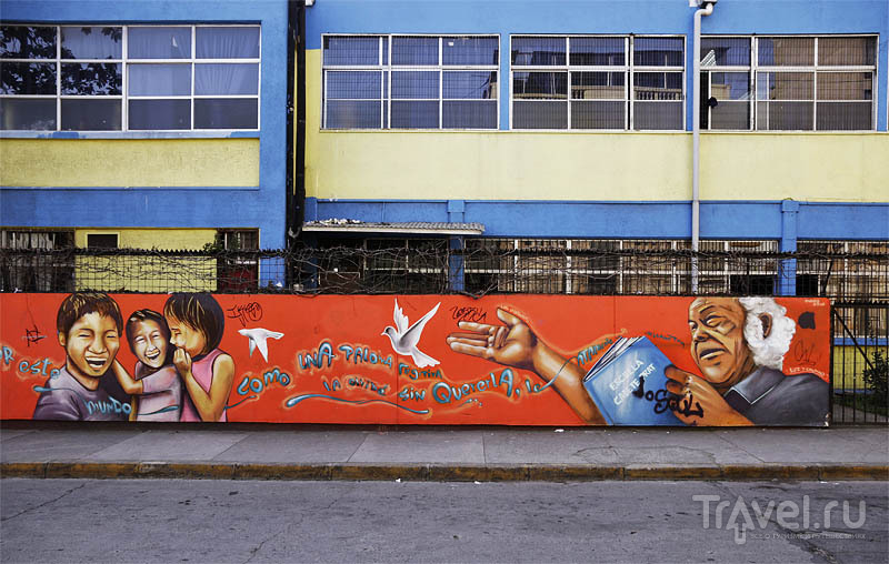 Мурали Сантьяго: настенное творчество чилийской столицы / Фото из Чили