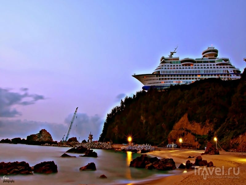 Отель Sun Cruise Resort устроен в бывшем круизном лайнере, Южная Корея / Южная Корея