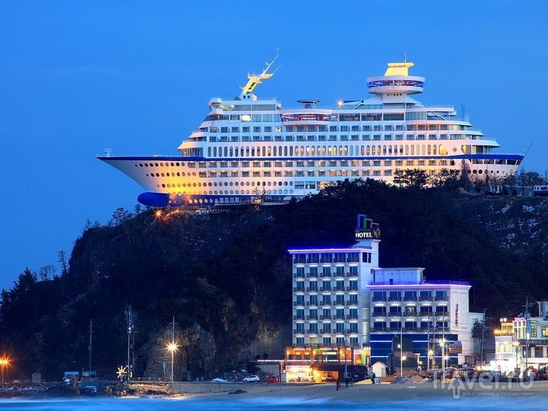 Отель Sun Cruise Resort - едва ли не лучший вариант отдыха для поклонников морских прогулок / Южная Корея