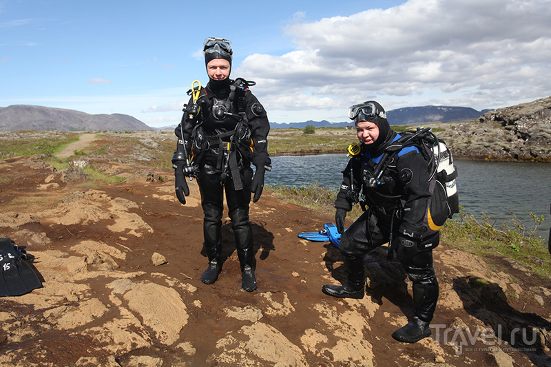 Ущелье Silfra: побывать в Европе и Америке одновременно / Фото из Исландии