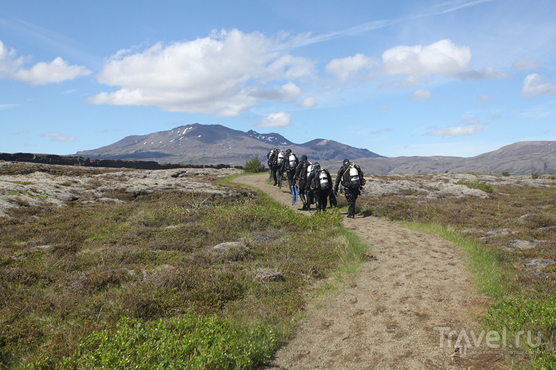 Ущелье Silfra: побывать в Европе и Америке одновременно / Фото из Исландии