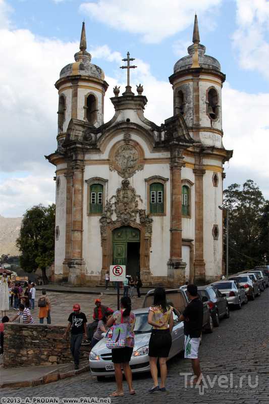 Собор Святого Франциска Ассизского в Ору-Прету, Бразилия / Фото из Бразилии