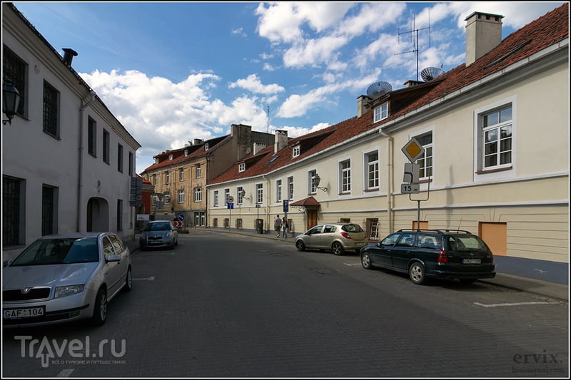 В районе Ужупис в Вильнюсе, Литва / Фото из Литвы