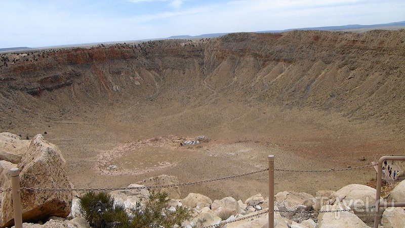 Метеорит в штате Аризона / США