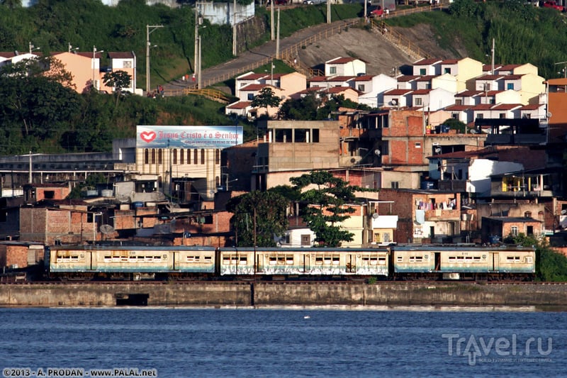Бразилия: электричка в Салвадоре / Бразилия