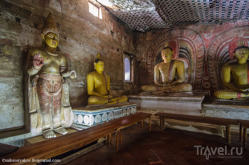 Пещерные храмы Дамбуллы и немного истории конфликта / Фото со Шри-Ланки