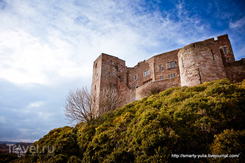 Нортумберленд, замок Бамбург (Bamburgh castle) / Великобритания
