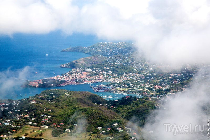 Столица Гренады - город Сент-Джорджес / Фото с Сент-Винсента и Гренадин