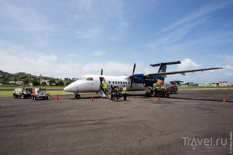 Полет над Гренадинами / Фото с Сент-Винсента и Гренадин