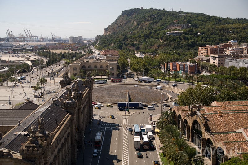 Площадь Драссанес в Барселоне, Испания / Фото из Испании