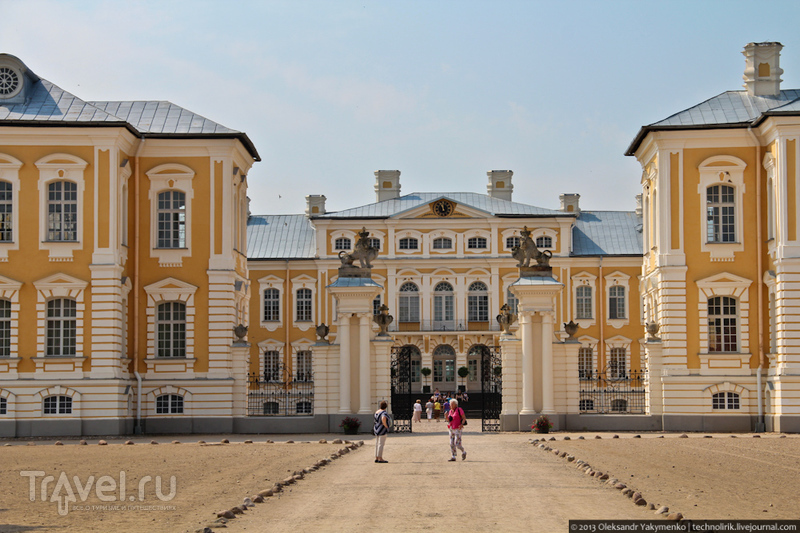 Рундальский дворец, Латвия / Фото из Латвии