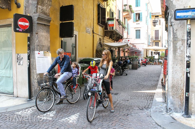 Верона: город пылающих сердец / Фото из Италии