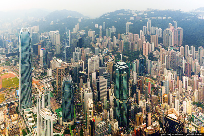 Гонконг с высоты / Фото из Гонконга