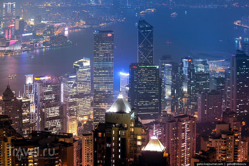 Гонконг с высоты / Фото из Гонконга
