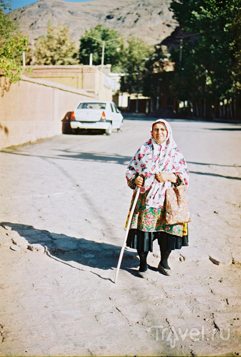 Деревня Абьяне в Иране / Иран