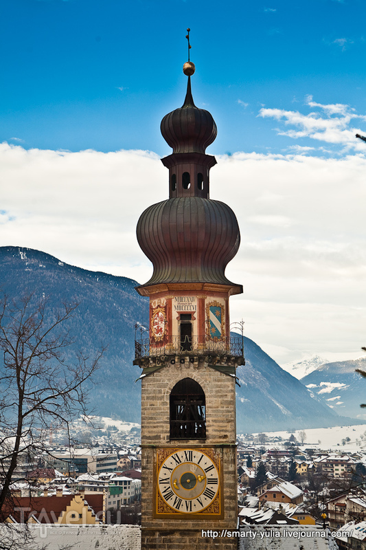 Италия: живописный Брунико (Bruneck, Brunico) / Италия