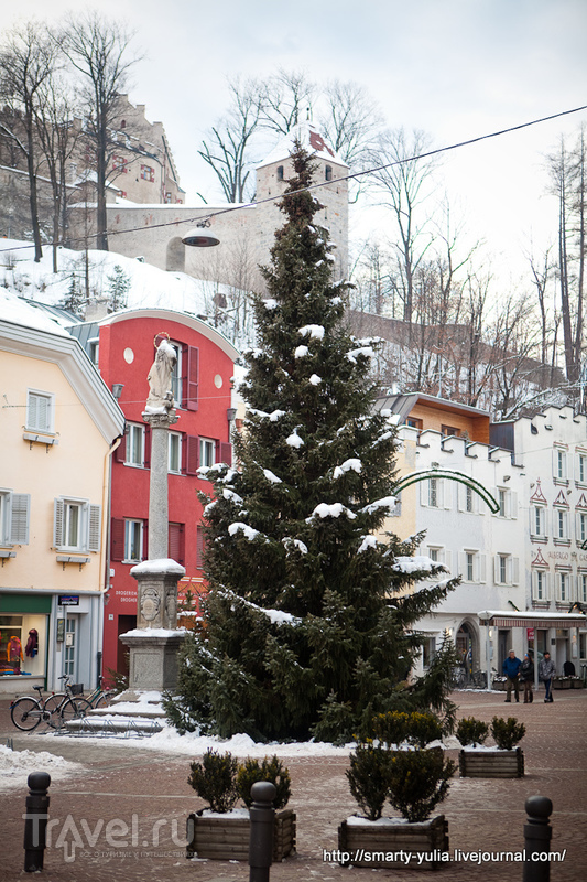 Италия: живописный Брунико (Bruneck, Brunico) / Италия
