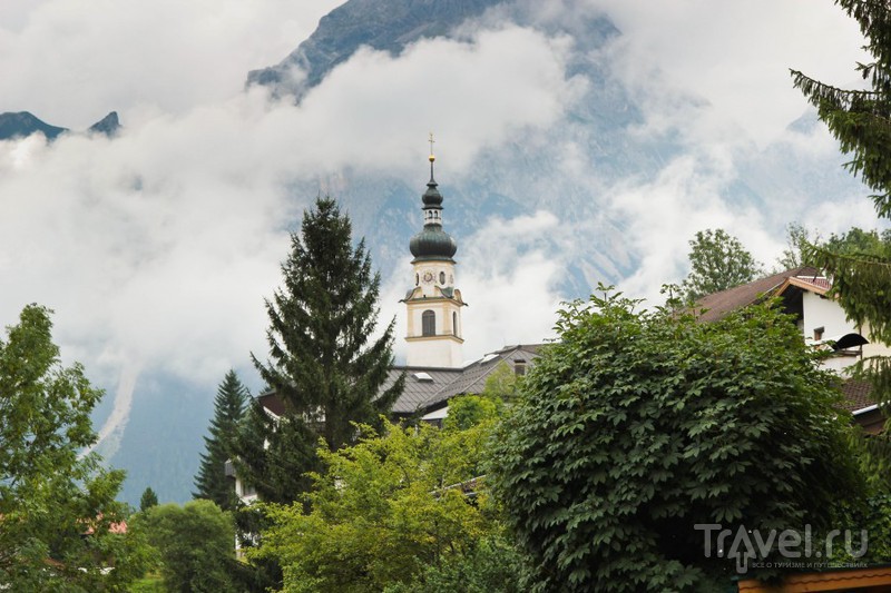 Небольшой альпийский городок - Лермос / Австрия
