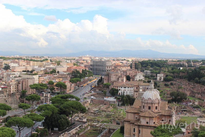 Вид с крыши Венецианского дворца / Ватикан