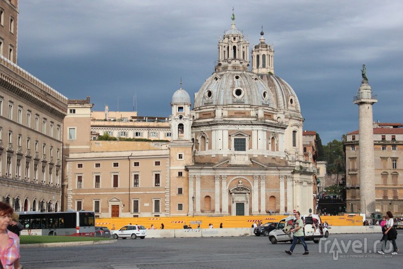Очередная базилика на площади Венеции / Ватикан