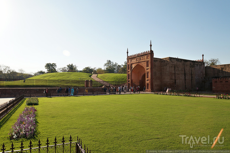 Красный форт в Агре / Фото из Индии