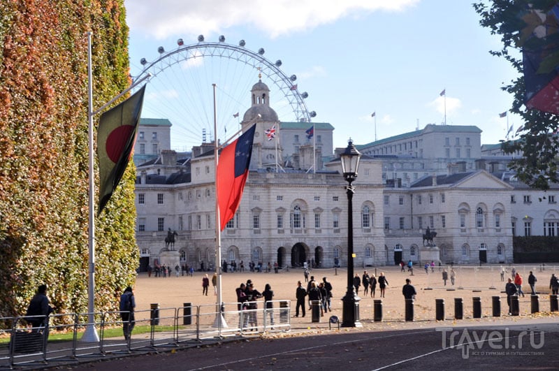 Казармы конной гвардии Хорс-Гардс (Horse Guards) в Лондоне, Великобритания / Фото из Великобритании